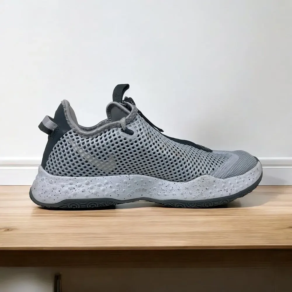 Nike PG 4 Team Basketball Shoes Men's 8 1/2 Wolf Gray 103.5=L.5.7